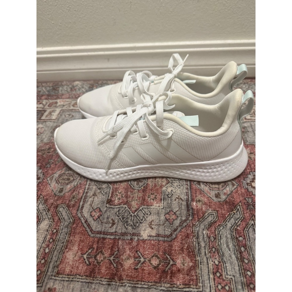 Adidas Puremotion Womens Running Shoes White Mint H00586 Cloudfoam Comfort 9.5 - Picture 3 of 7